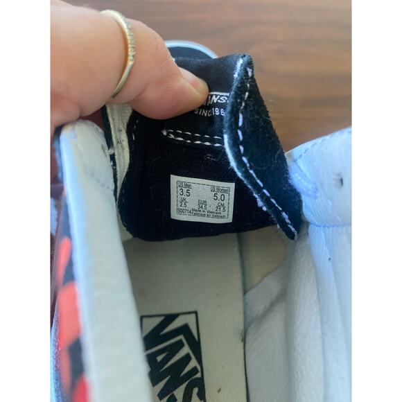 Vans Sk8-Hi Flower Black/Multi sneakers 5 Womens - Picture 5 of 6